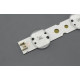 Светодиодная подсветка TV 43" 43UM73_REV08 LG 43UM 43UN (комплект 3шт)