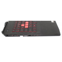 Клавиатура для ноутбука HP Omen 15-CE черная с подсветкой, Топкейс