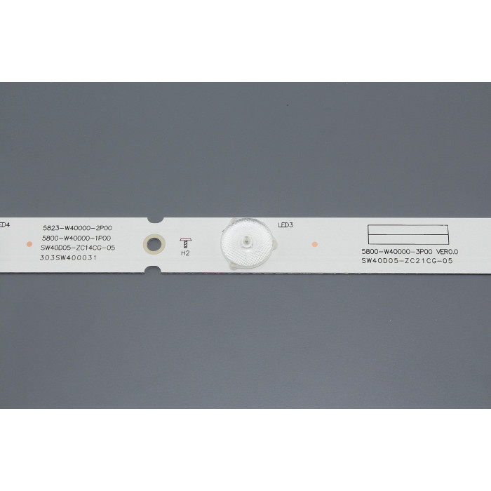 Светодиодная подсветка TV 40" 5800-W40000-1P00 (комплект 8шт)