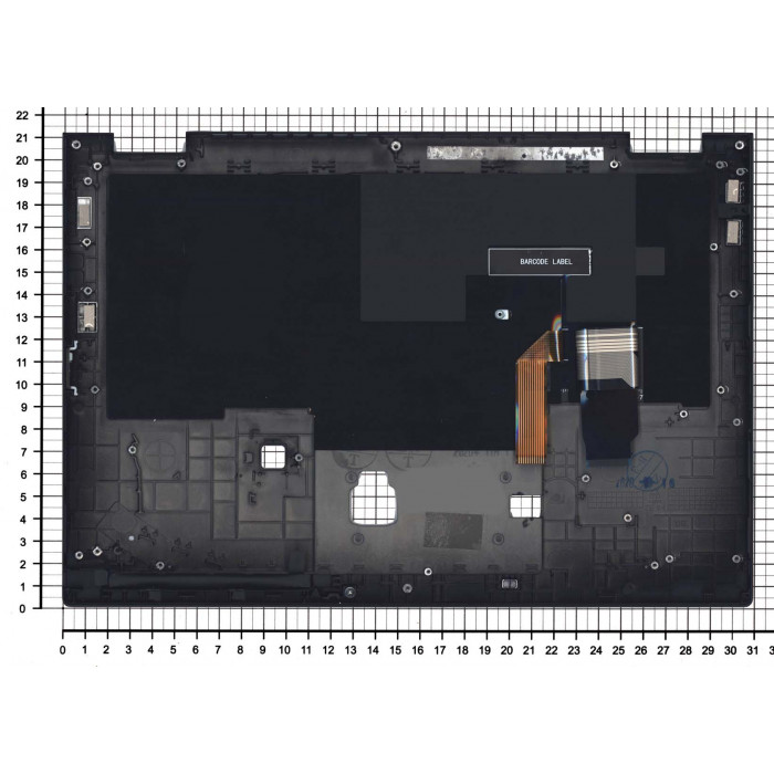 Черный топкейс для Lenovo ThinkPad X13 Yoga Gen 1