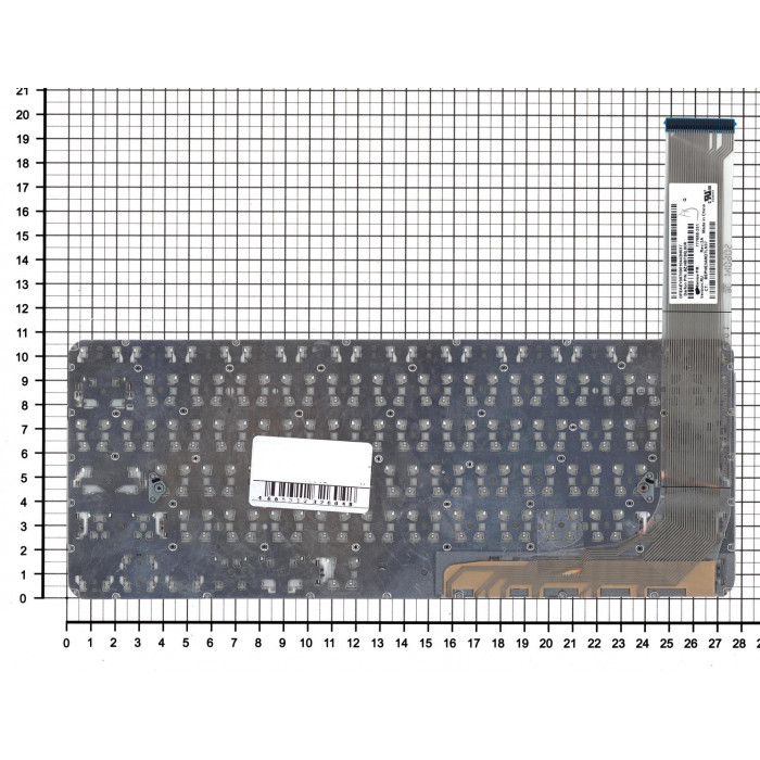 Клавиатура для HP Chromebook 14 G3 G4 14-2000 14-ak 14-q белая