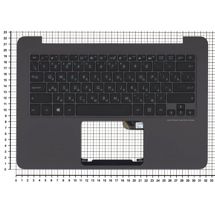 Клавиатура для Asus ZenBook UX305CA топкейс