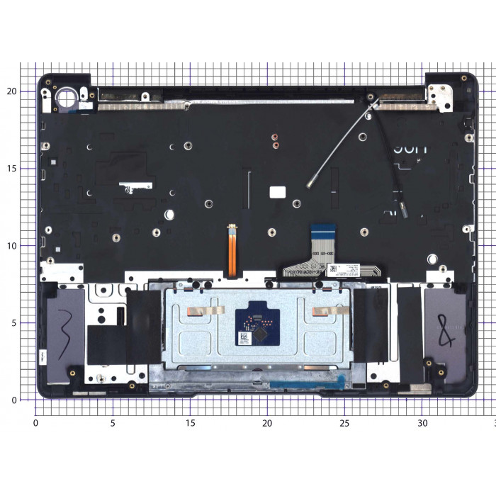 Клавиатура для Huawei MateBook 13 Wright-W19GL топкейс Space Gray