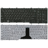 Клавиатура для Toshiba Satelite C650 L650 L670 глянцевая черная