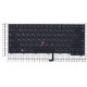 Клавиатура для Lenovo ThinkPad T440 T440P T440S черная с подсветкой