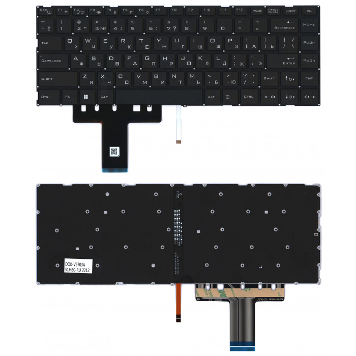 Клавиатура для ноутбука Thunderobot Thunderbook 16 G2