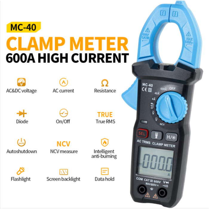 Токоизмерительные клещи FNIRSI MC-40