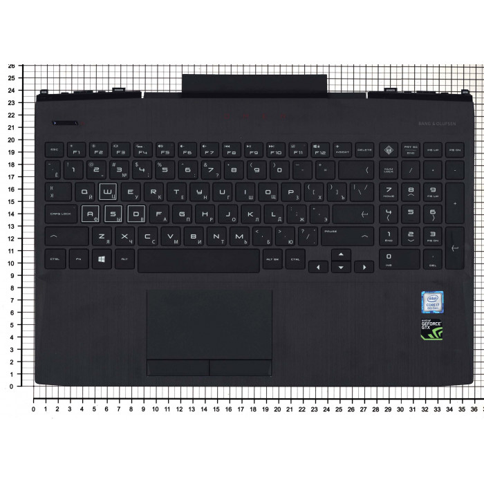 топкейс для HP Omen 15-DC