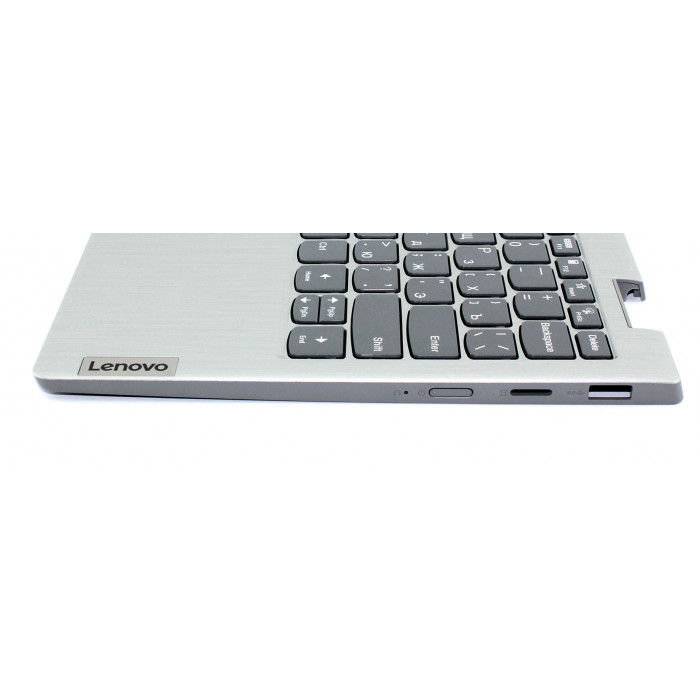 Клавиатура для ноутбука Lenovo IdeaPad Flex 3 11IGL05 черная, топ-панель серая