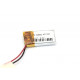 Аккумулятор Li-Pol (батарея) 4*12*20мм 2pin 3.7V / 85mAh