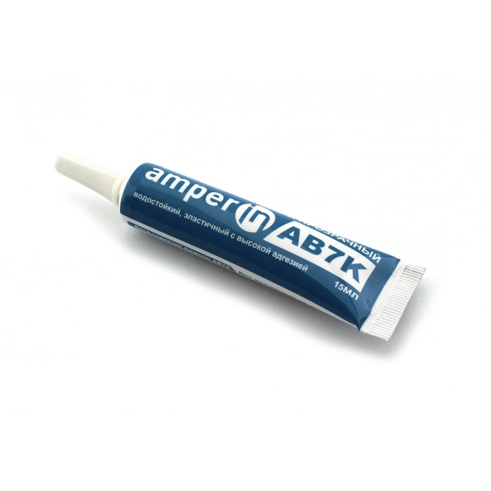 Клей Amperin B-7000 (AB7K) прозрачный 15мл 100 шт