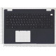 Клавиатура для ноутбука Dell Latitude 3510 черная с подсветкой топ-панель