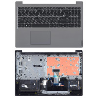 Клавиатура для Lenovo IdeaPad S145-15 топкейс серый