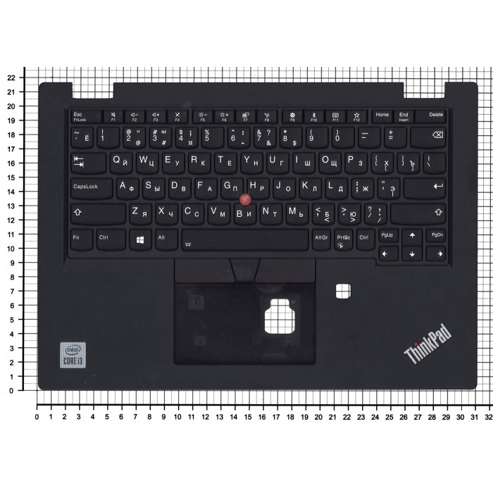 Клавиатура для Lenovo ThinkPad L13 топкейс