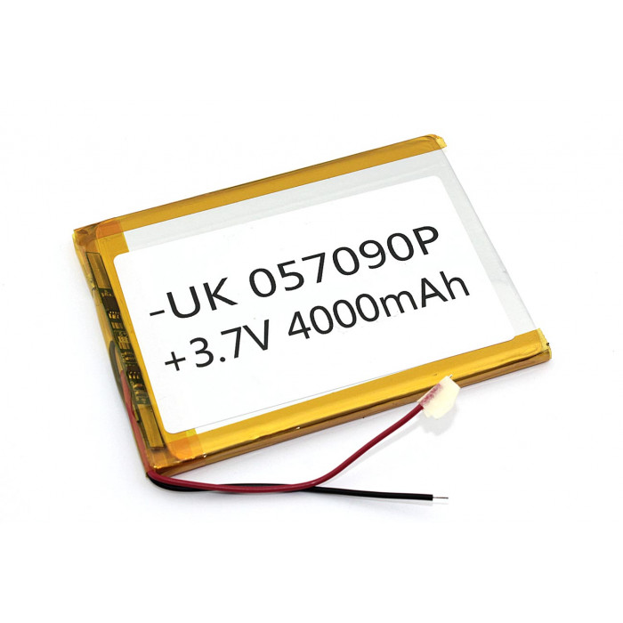 Аккумулятор Li-Pol (батарея) 5*70*90мм 2pin 3.7V/4000mAh