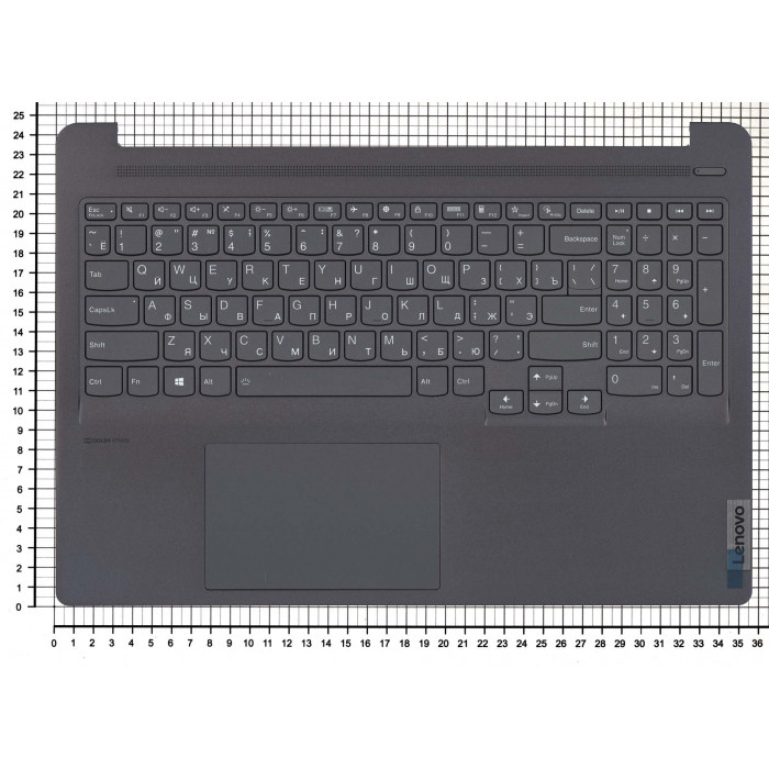 Клавиатура для Lenovo IdeaPad 5 Pro-16IHU6 топкейс