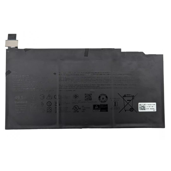 Аккумуляторная батарея для ноутбука Dell XPS 13 9315 2-in-1 (G8W13) 11.4V 49.5Wh