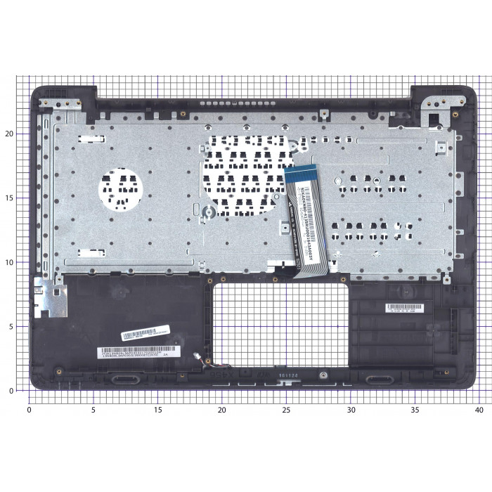 Клавиатура для ноутбука Asus X456 топкейс бронза