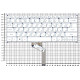 Клавиатура для Acer Swift 7 SF714-52T белая