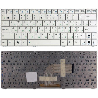 Клавиатура для Asus Eee PC 1101 1101HA N10 N10E N10J белая