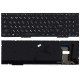Клавиатура для Asus GL753 черная с белой подсветкой