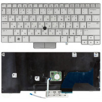 Клавиатура для HP EliteBook 2740P серебристая