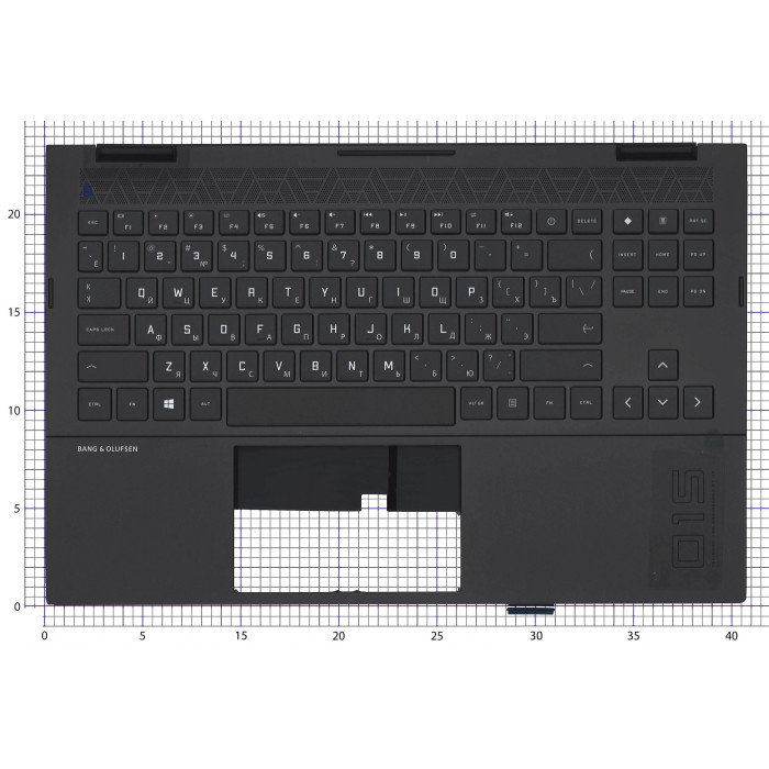 Клавиатура для HP Omen 15-EN Черный топкейс