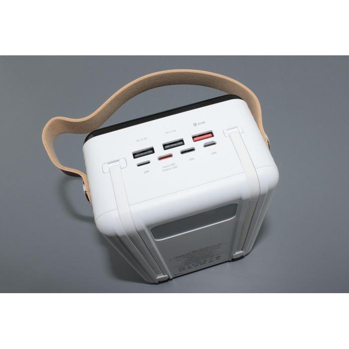 Внешний аккумулятор Powerbank Borofone Power Bank BJ32 Terra 80000mAh, белый
