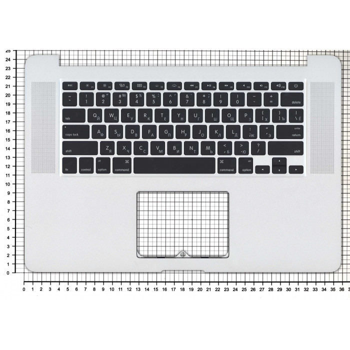 Клавиатура для Apple MacBook Pro A1398 топ-панель