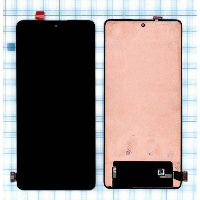 Дисплей для Xiaomi Mi 11T/ Mi 11T Pro в сборе с тачскрином (original lcd) черный