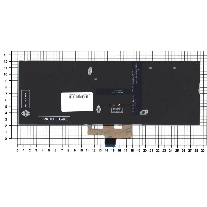 Клавиатура для ноутбука Asus Zenbook 14 UM433DA черная