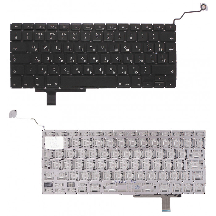 Клавиатура для Macbook A1297 черная, большой Enter