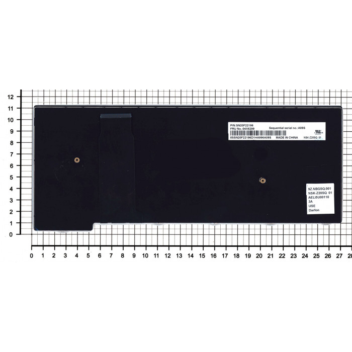 Клавиатура для Lenovo Thinkpad Yoga 11e 4rd Gen черная