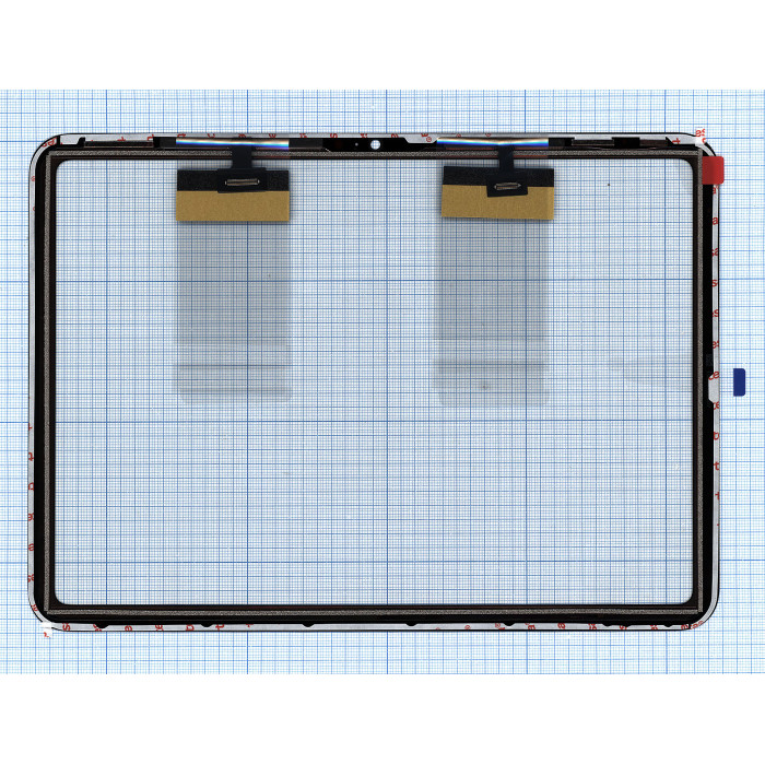 Сенсорное стекло (тачскрин) для Apple iPad 10.9 2022 (A2757, A2777) черное