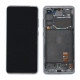 Дисплей для Samsung Galaxy S20 FE SM-G780F в сборе с тачскрином ServicePack черный (GH82-24219B)