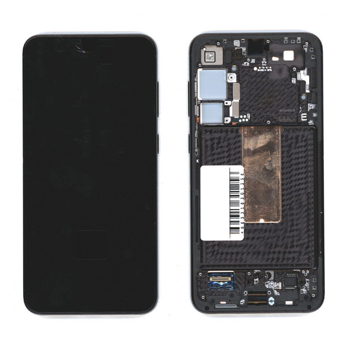 Дисплей для Samsung Galaxy S23 Plus 2023 S916B в сборе с тачскрином ServicePack черный GH82-30476A