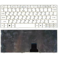 Клавиатура для Acer Aspire One 751 1410 1810T Ferrari one белая