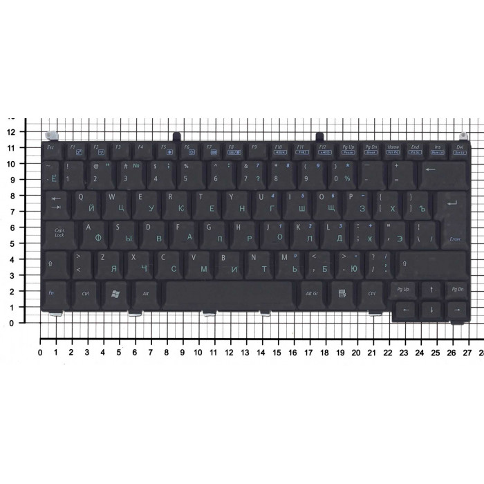Клавиатура для Asus S1300N черная