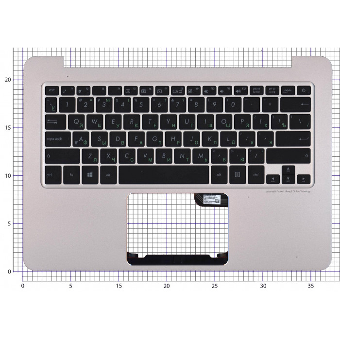 Клавиатура для Asus ZenBook UX305FA топкейс