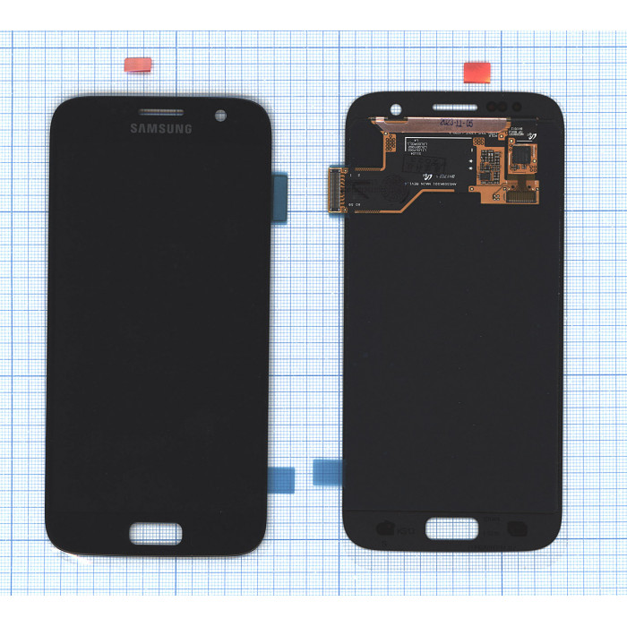 Дисплей (модуль) для Samsung Galaxy S7 SM-G930F в сборе с тачскрином (OLED) черный