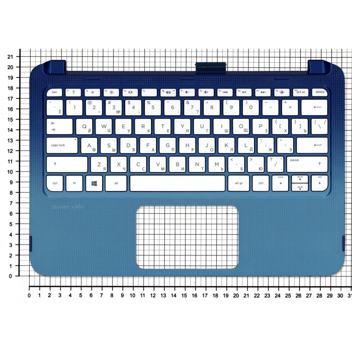 Клавиатура для HP Stream X360 11-p топкейс