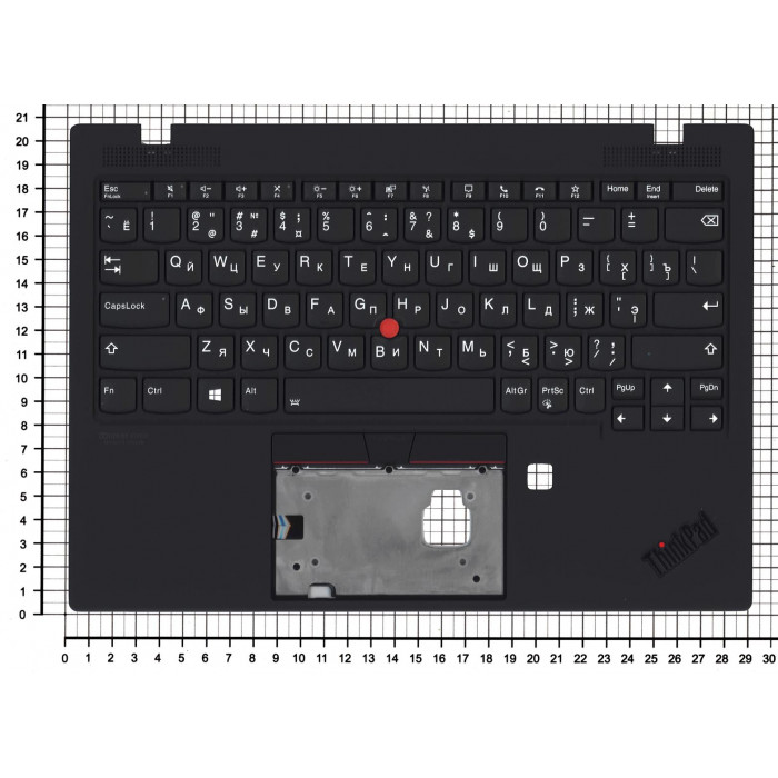 Клавиатура для Lenovo X1 Nano Gen 1топкейс
