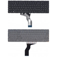 Клавиатура для HP Pavilion 15-ab 15-ab000 15-cb 15z-ab100, p/n: 9Z.NBWBW.001, NSK-CV0BW, 788603-001, 776927-001 черная с белой подсветкой
