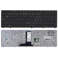 Клавиатура для HP Elitebook 8760W 8770W серая с указателем без подстветки