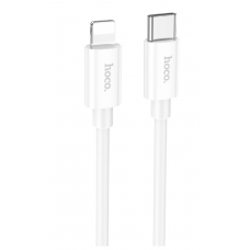 Кабель USB-C HOCO X87 Magic Type-C-Lightning, 20W, 1м, белый