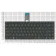 Клавиатура для Asus N46 U46 K45 черная без рамки