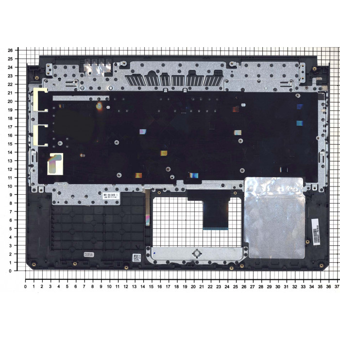 Клавиатура для Asus FX505 черная топ-панель с подсвтекой