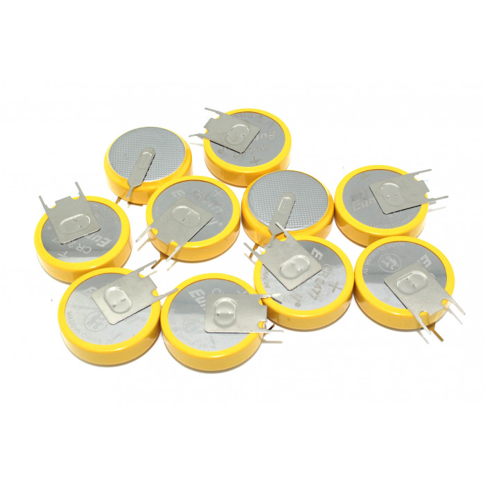 Батарейка CMOS CR2477 3 contacts 10 шт