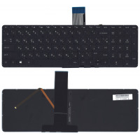 Клавиатура для ноутбука HP Envy X360 15-U000 черная без рамки с подсветкой