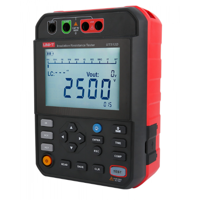 Тестер сопротивления изоляции UNI-T UT512D